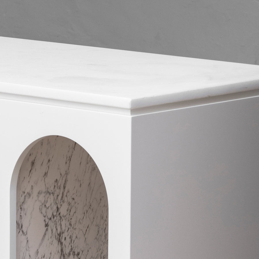Console Table Arcos with Marble Top