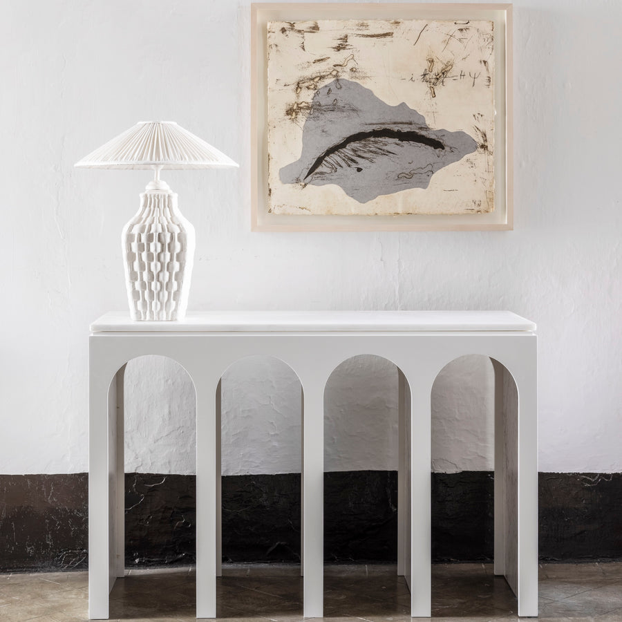 Console Table Arcos with Marble Top