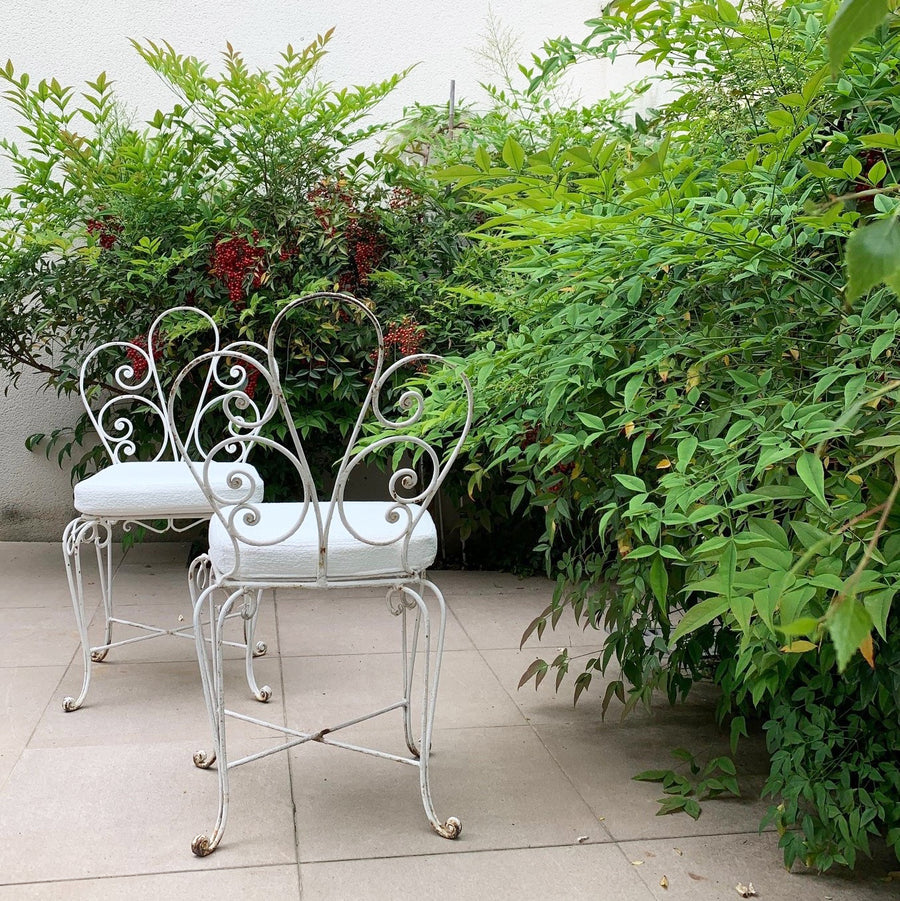 Pair of  French Garden Chairs